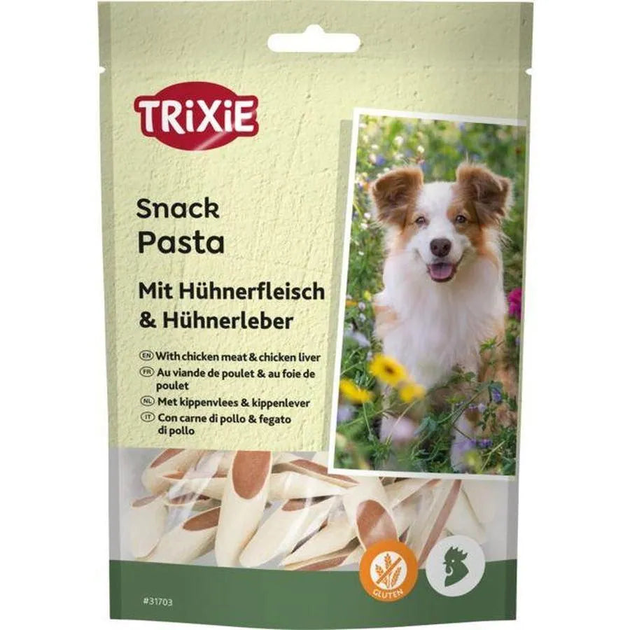 TRIXIE Snack Pasta au viande de poulet & au foie de poulet 100g