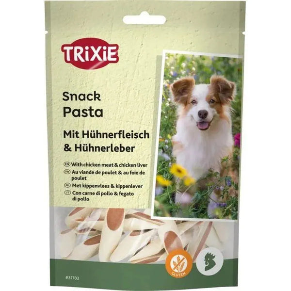 TRIXIE Snack Pasta au poulet et foie de poulet 100 g