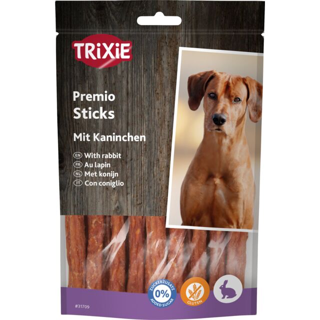 TRIXIE Sticks au lapin 100 g