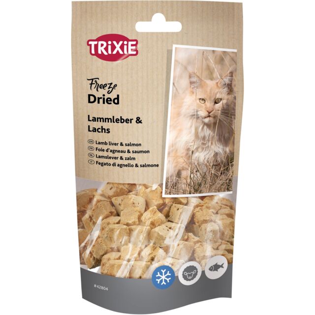 TRIXIE Freeze Dried foie d'agneau & saumon 25 g