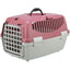 TRIXIE Box de transport Capri 1 XS 32 x 31 x 48 cm Gris clair/Vieux rose