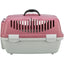 TRIXIE Box de transport Capri 1 XS 32 x 31 x 48 cm Gris clair/Vieux rose