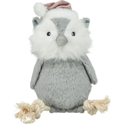TRIXIE Xmas hibou avec corde peluche/corde 31cm
