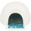 TRIXIE Igloo avec Plateau Rafraîchissant pour Hamster et Souris Céramique Blanc 13x9x15cm