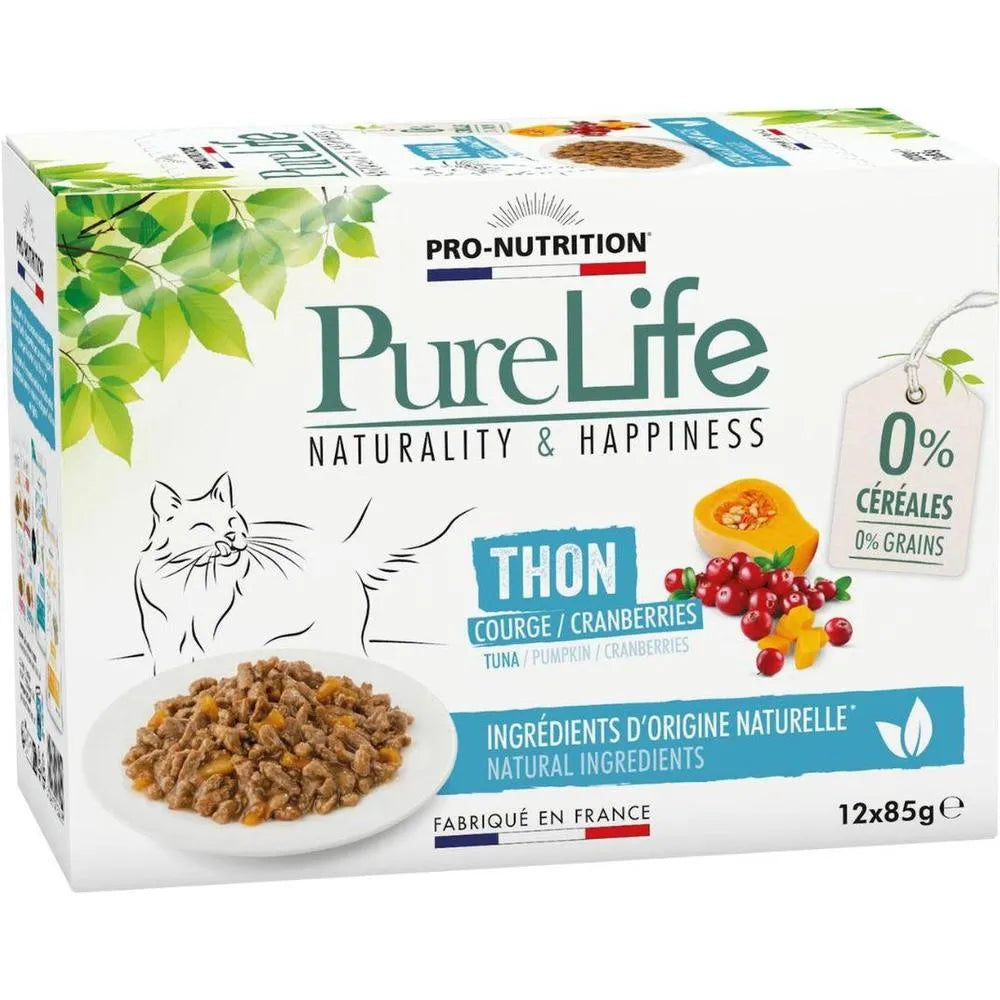 PURE LIFE Chat Wet Thon 12x85g