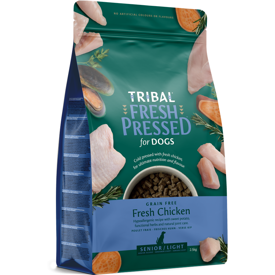TRIBAL Fresh Pressed Senior/Light Chicken Poulet