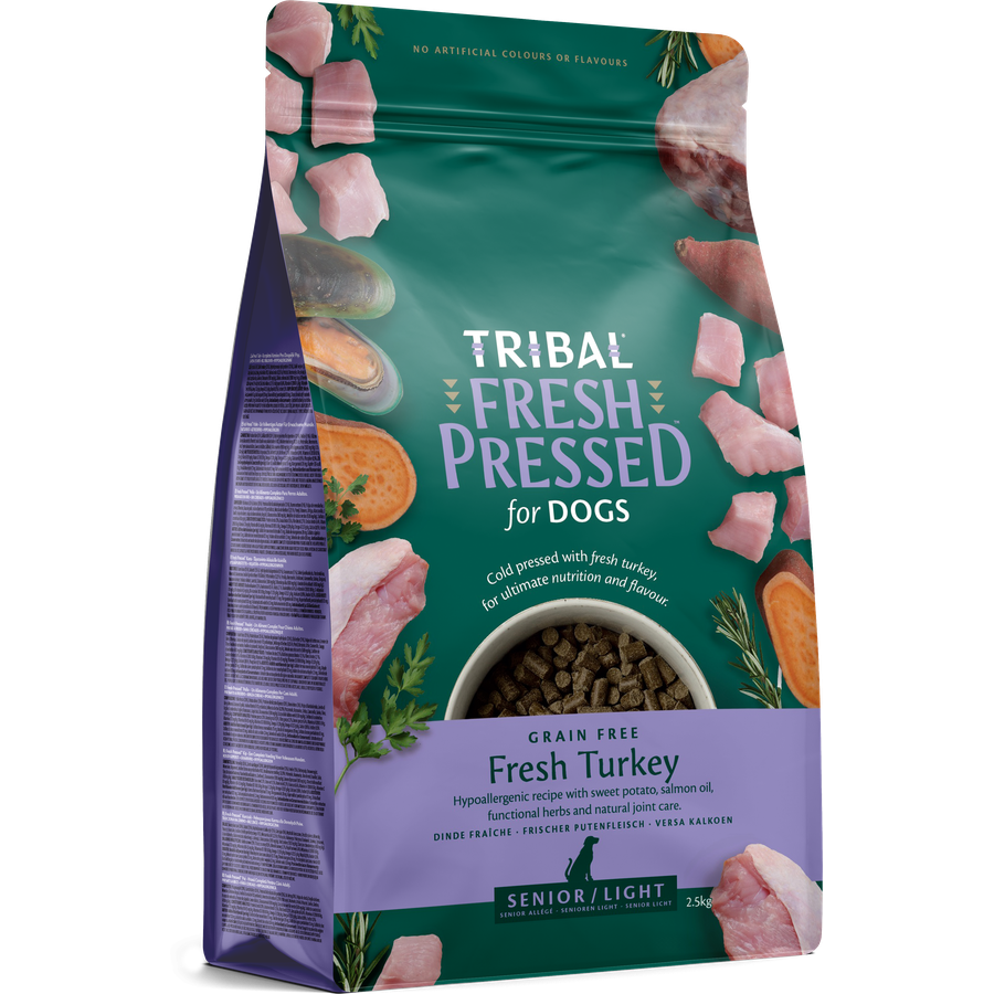 TRIBAL Fresh Pressed Senior/Light Turkey Dinde
