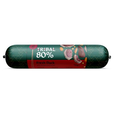 TRIBAL Dog Sausage 80% Duck 750g
