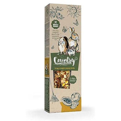 COUNTRY Country Crispy Orange & Papaya Sticks Friandises pour rongeurs et lapins 2x55g