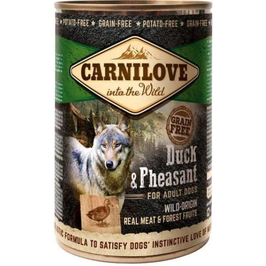 CARNILOVE Adult Canard & Faisan Croquettes pour Chats Adultes Sans Céréales 2kg