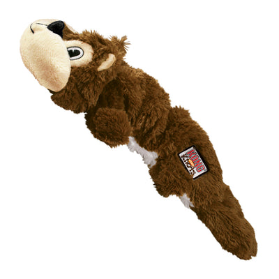 KONG – Jouet peluche Scrunch Knots écureuil pour chien