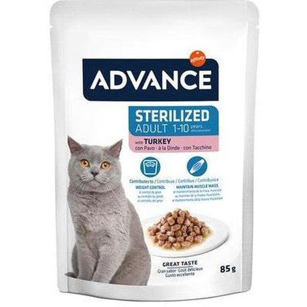 ADVANCE Chat Adulte Pochons Poulet 85g