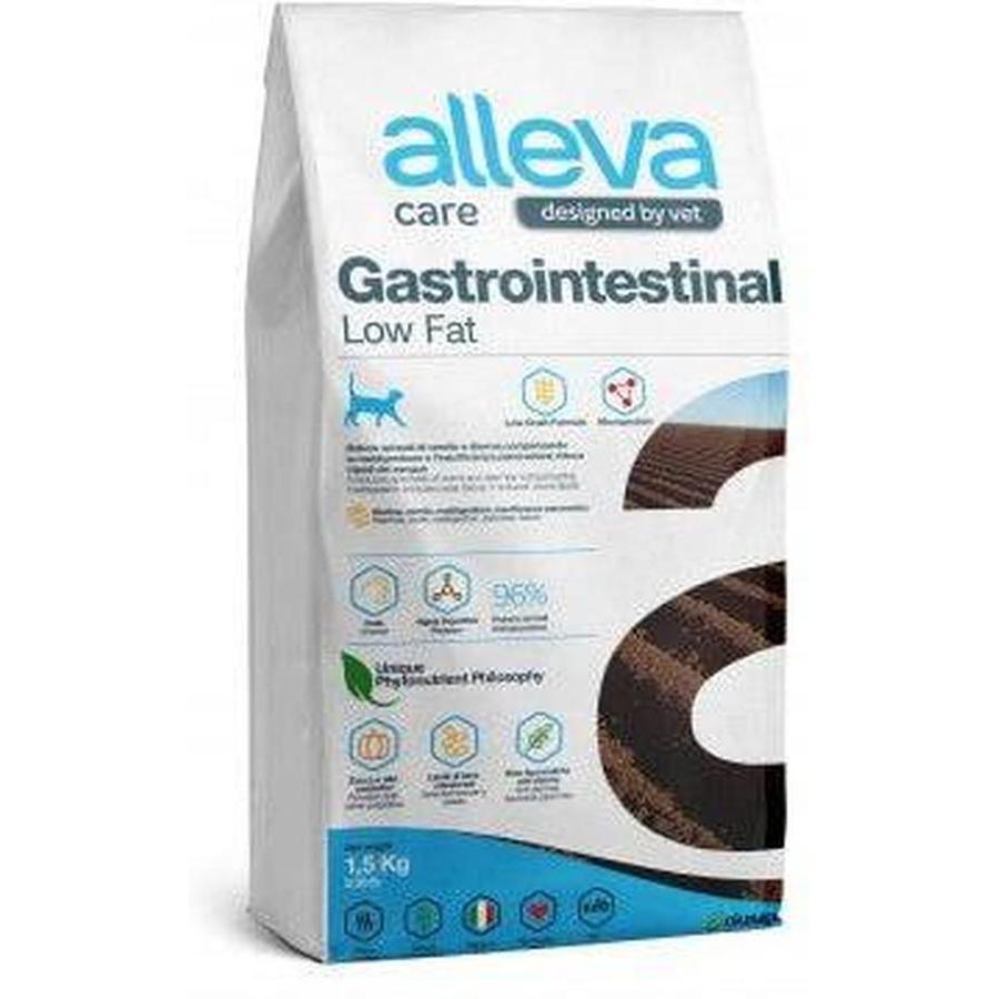 ALLEVA CARE Chat Tout Âge Gastrointestinal Low Fat 1,5kg