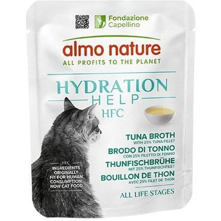 ALMO NATURE HYDRATATION HELP BOUILLON DE THON 4x55g