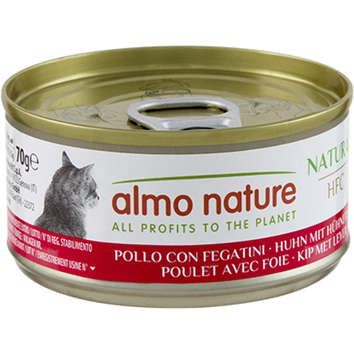 Almo nature hfc natural poulet et foie