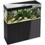 AQUAEL Meuble Glossy 150 Noir Portes Acrylique 150x50x72cm