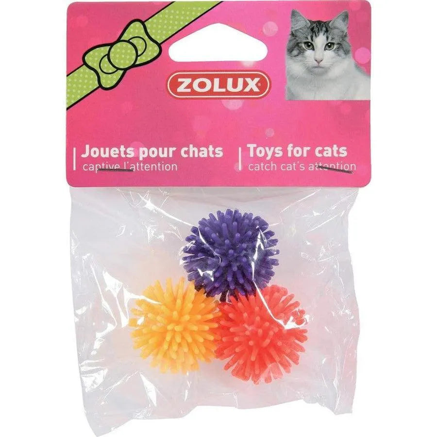 ZOLUX Jouet Chat Balle Hérisson 4 cm