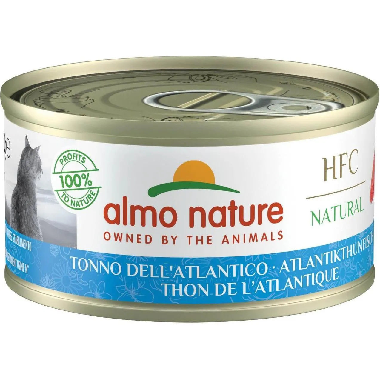 ALMO NATURE HFC Natural Thon de l'Atlantique Boîte 70g