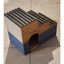 ZOLUX Maison en bois Cosy+ S Souris, Hamster et Rat Bois FSC Plaid polaire