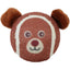 ZOLUX Balle de Tennis Ourson Taille L Marron ø 8 cm pour Chien