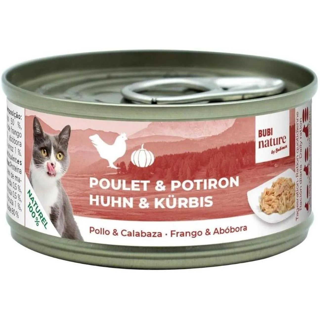 Bubi Nature, poulet/potiron