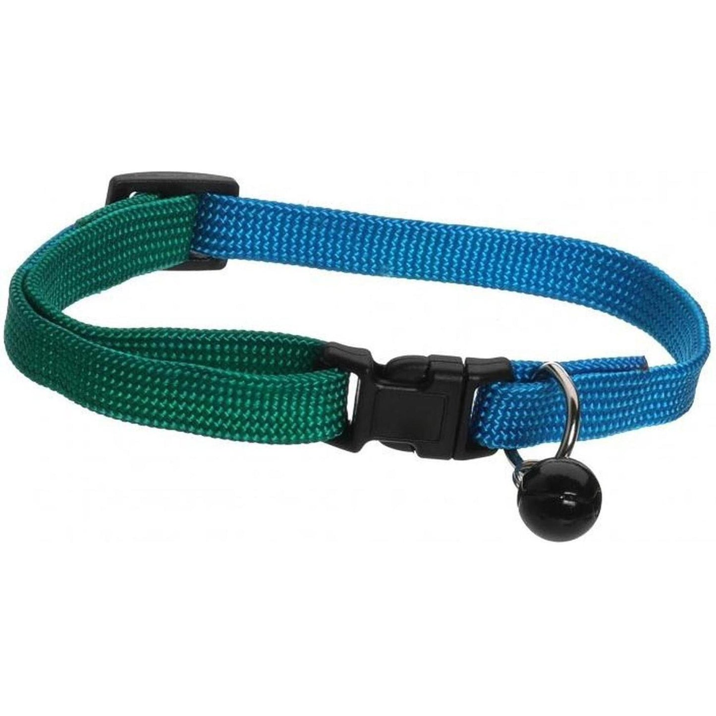 MON AMI LUKI Collier Feutrine Pompon et Grelot Chat Rouge/Noir/Rose