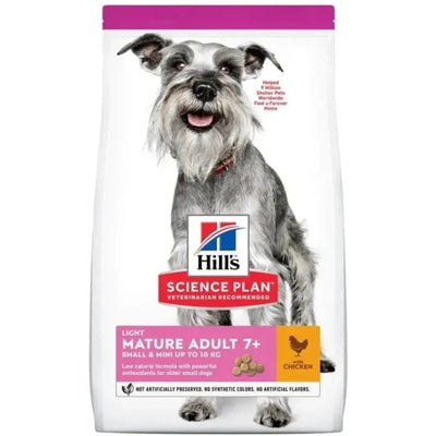 HILLS Science Plan Chien Mature Adult 7+ Light Small & Mini Poulet 2.5kg