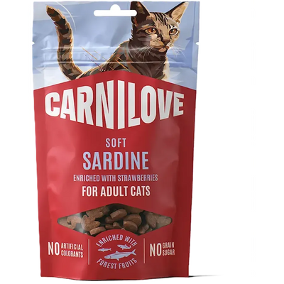 SNACK SOFT ADULT SARDINE FRAISE