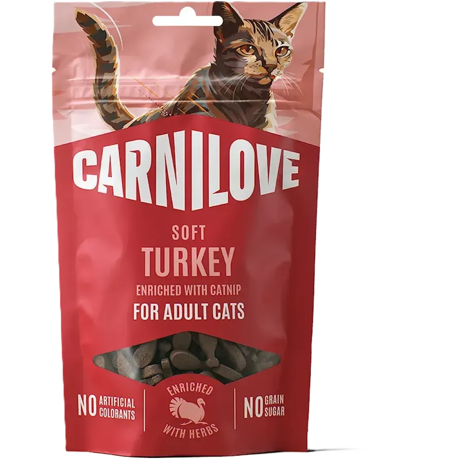 SNACK SOFT ADULT DINDE HERBE A CHAT