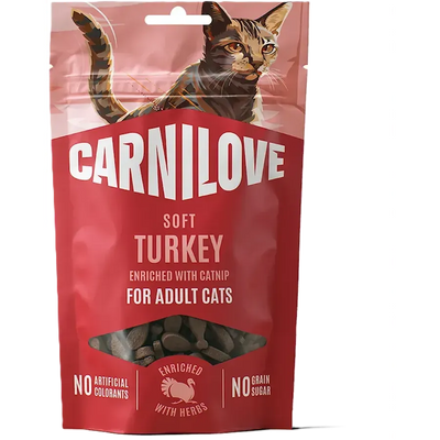 SNACK SOFT ADULT DINDE HERBE A CHAT