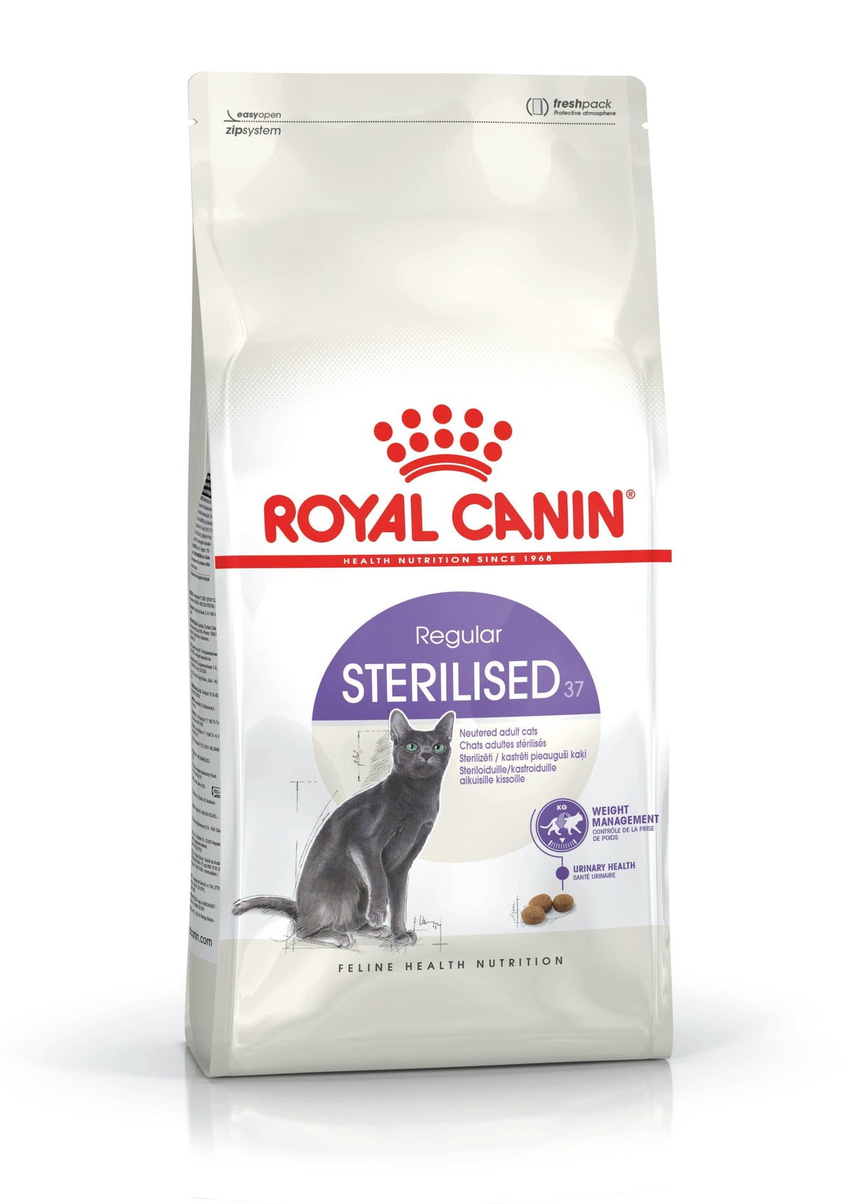 ROYAL CANIN Feline Health Nutrition Sterilised 37 10 kg + 2 kg offerts
