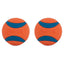 CHUCKIT! Ultra Ball Balle de Rapport Flottante pour Chien Medium 6,4cm Lot de 2