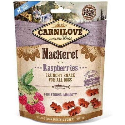 CARNILOVE Crunchy Snack Maquereau & Framboises 200g