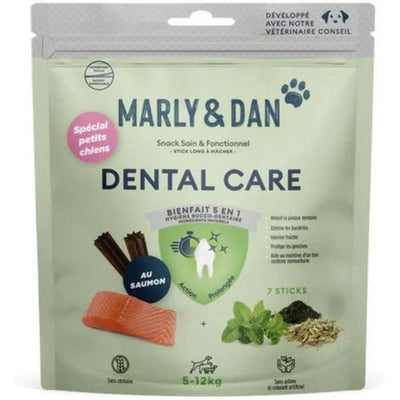 MARLY ET DAN Dental Care Petits Chiens 7 sticks Saumon 7 sticks
