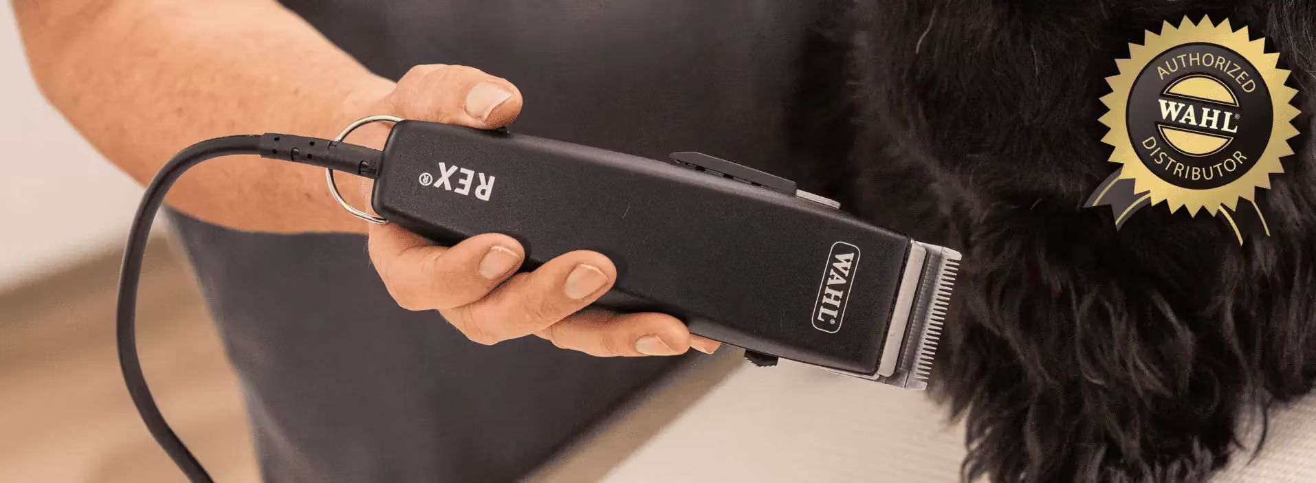 WAHL Rex 1230-0477 Tondeuse Professionnelle pour Chiens et Chats Filaire Silencieuse 60 dB