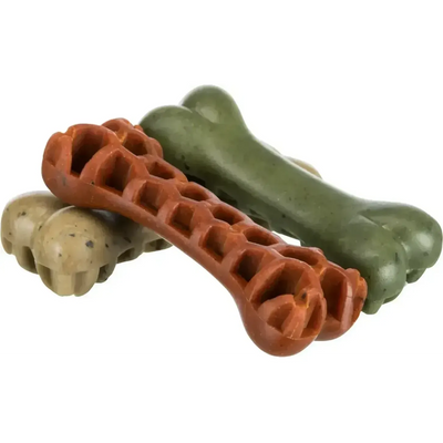 TRIXIE Denta Fun Veggie Honey Comb Bone aux Algues Taille M 58g
