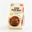 KIKKERLAND Cow Dog Ball Balle pour chien goût bœuf avec couinement 9 cm
