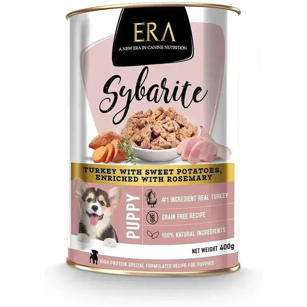 ERA Sybarite Chiot Dinde à la pomme de terre douce, enrichie au romarin 400 g