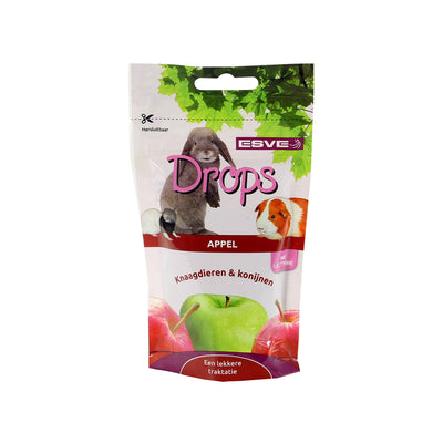 ZOOMALIN ESVE Bonbon Drops Pomme pour Rongeurs 100g