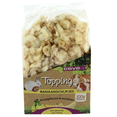 ESVE Bonbon Rongeurs Bananes Friandise Naturelle 125g