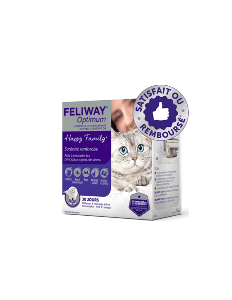 FELIWAY Optimum Recharge Diffuseur Lot de 84