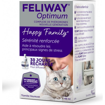 FELIWAY Optimum Recharge Diffuseur Lot de 84