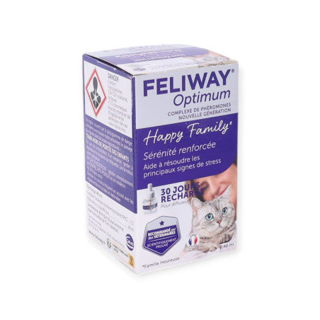 FELIWAY Optimum Recharge Diffuseur Lot de 84