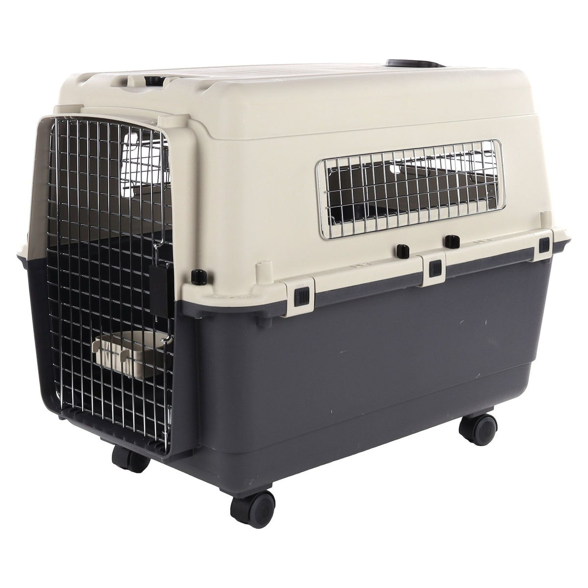 FLAMINGO Caisse de Transport Nomad L pour Chien 57x80x59,5cm Gris Foncé