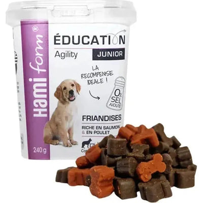 HAMIFORM Friandises Education Junior Saumon et Poulet 240g