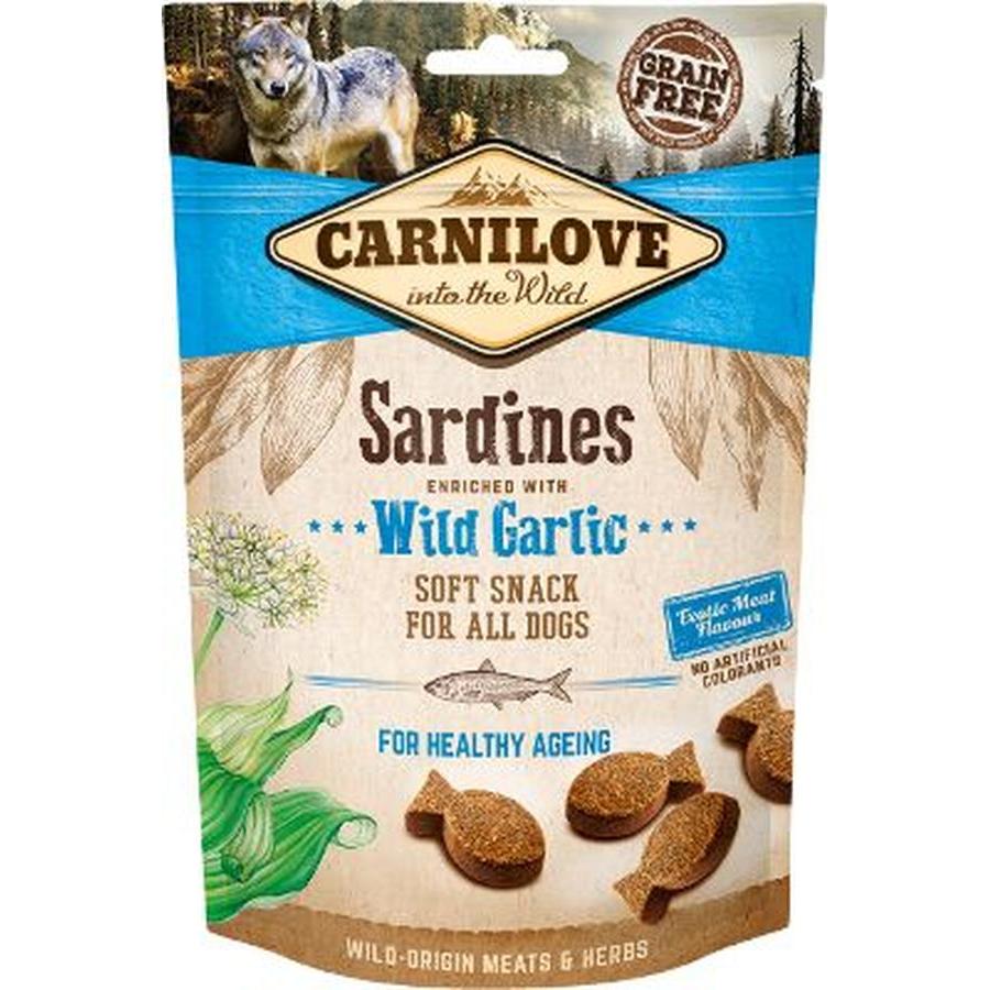 CARNILOVE Semi Humide Sardines & Ail pour Chien 200g