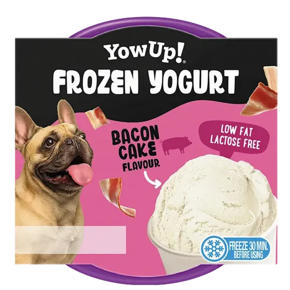 YOWUP Yaourt glacé Bacon pour chien