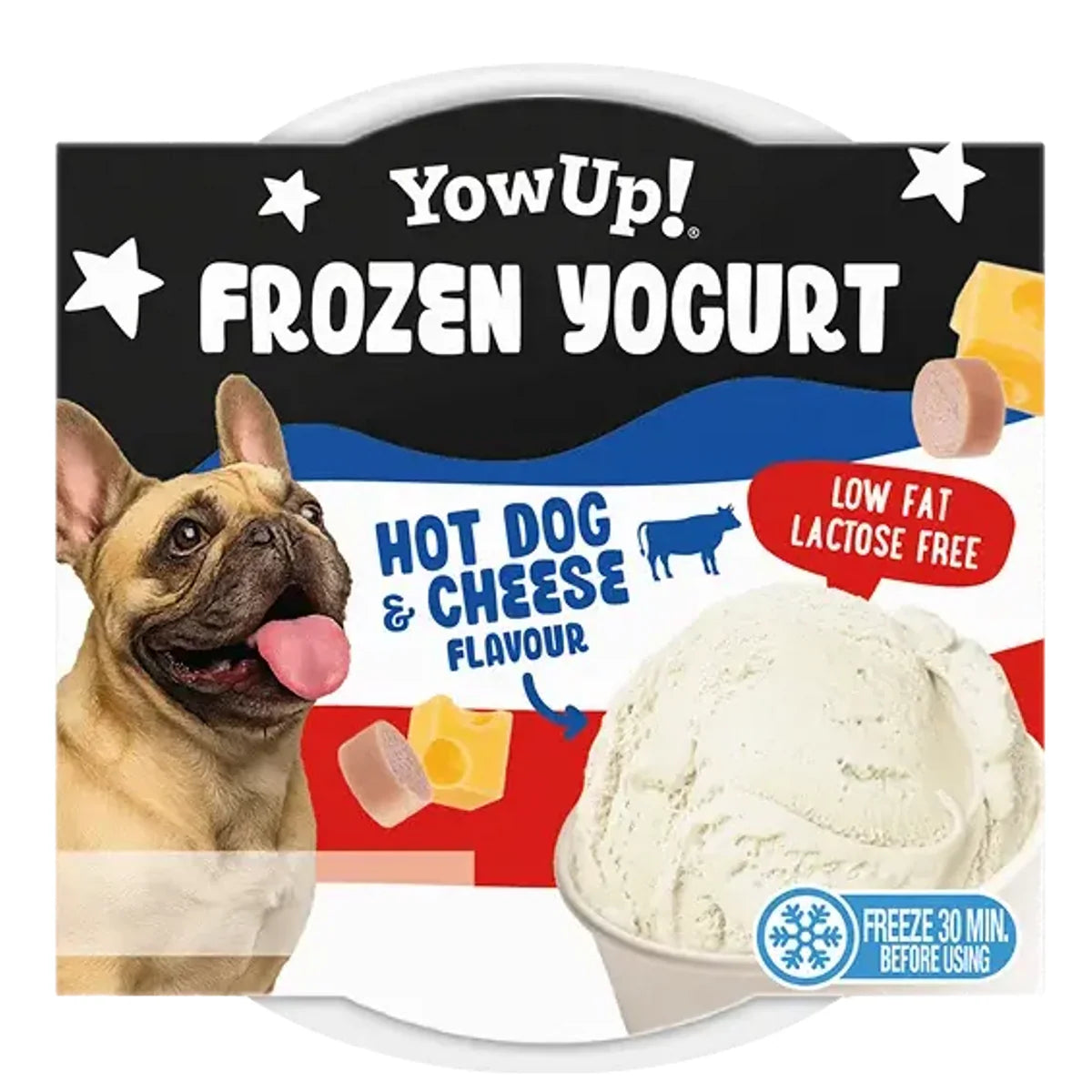 YOWUP Yaourt glacé Hot Dog pour chien