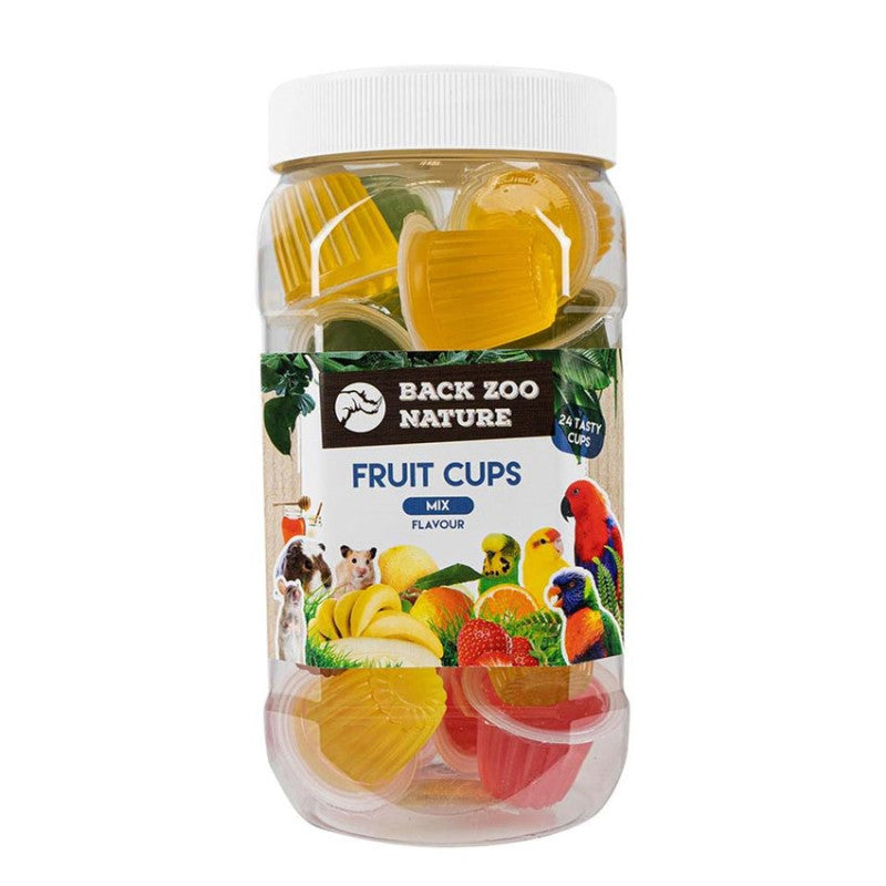 GRIZO Coupe de Fruit Mix 24 Pièces Saveurs Assorties Oiseaux