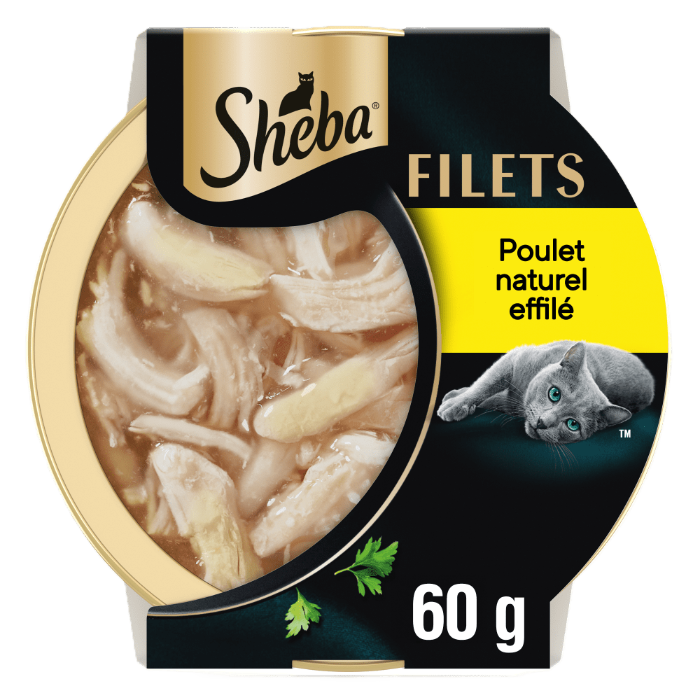 SHEBA Filets Poulet 60 g (barquette)